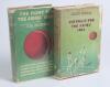 J.B. &lsquo;Jack&rsquo; Hobbs. Two first edition hardback titles by Hobbs, both with original dustwrappers. &lsquo;The Fight For The Ashes 1932-33&rsquo;, London 1933, signed in ink to the title page by Hobbs. &lsquo;The Fight For The Ashes in 1934&rsquo;, London 1934, signature in ink of H