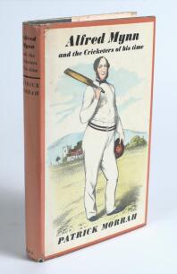 &lsquo;Alfred Mynn and the Cricketers of His Time&rsquo;. Patrick Morrah. London 1963. Original green cloth, gilt title to spine, good original dustwrapper. Signed in ink to the verso of the title page by Godfrey Evans. Slipped in is a two page handwritten letter fro