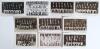 Yorkshire 1923-1939. Ten mono postcards, of which nine are real photographs, of Yorkshire teams of the period, players depicted seated and standing in rows. Teams are 1923/24 (published by Fielding, Leeds), 1925 (unknown), 1931 (Fielding), 1932, 1933, 193