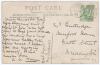 Lord Hawke. Yorkshire. Rare and early original mono real photograph postcard comprising a photographic image of the head of Hawke imposed on a cartoon background depicting Hawke in batting pose surrounded by birds and a cat, Hawke holding a wide bat inscr - 2