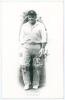 Philip John &lsquo;Phil&rsquo; Sharpe. Yorkshire, Derbyshire & England 1956-1976. Mono real photograph postcard of Sharpe full length wearing batting attire in cameo. Nicely signed in black ink to the photograph by Sharpe. Official stamp to verso for Walkers Studios,