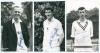Kent 1950s/ 1960s. Three mono real photograph postcards of Kent cricketers, each depicted three quarter length wearing cricket attire and nicely signed to the photograph by the featured player. Subjects are John &lsquo;Jack&rsquo; Pettiford (Kent & New South Wales 19