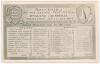 The Ashes. &lsquo;Souvenir of the Second Test Match England v Australia&rsquo; 1903/04. Rare early mono postcard of the scorecard for the match played at Melbourne, 1st- 5th January 1904, with ornate decorative borders, title and emblems. Publisher unknown. Postally 