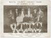 &lsquo;Notts. County Cricket Team. The Champions of 1907&rsquo; c.1908. Mono oversize postcard of the Nottinghamshire team seated and standing in rows wearing cricket attire and assorted caps and blazers. Published by J. Godden, Nottingham, &lsquo;Sport Series No. 3&rsquo; in a 
