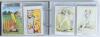 Cricket postcards and collectors&rsquo; cards. Green album comprising approx. one hundred and eighty mainly modern postcards, some earlier, of which over forty are signed or multi-signed. Signatures include Peter Parfitt, David Sheppard, Doug Wright, Peter May, - 4