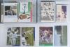 Collectors&rsquo; cards, postcards and beer mats. Blue album comprising a comprehensive collection of over two hundred and thirty collectors&rsquo; cards, over half of which are signed by the featured player(s). Series include Classic Cricket Cards &lsquo;International Cri - 3