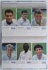 Signed cricket collectors&rsquo; cards 1980s onwards. Album comprising a large selection of over one hundred and thirty signed collectors&rsquo; cards, the odd postcard etc. Includes over fifty Cornhill Insurance Test Series cards (various series), eleven T.C.C.B./ E