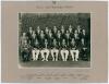M.C.C. tour to Australia 1958/59. Official mono photograph of the M.C.C. touring party seated and standing in rows wearing tour blazers. The photograph by Allan Studios, Collingwood (Melbourne) measures 10&rdquo;x7.5&rdquo;, laid to official photographer&rsquo;s mount with