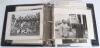 Sir Julian Cahn&rsquo;s team and tours 1930s. Two black ring binders, each with leather title label to spine, &lsquo;Sir Julien Cahn 1&rsquo; and &lsquo;... 2&rsquo;, comprising an excellent selection of original photographs and other ephemera relating to Cahn&rsquo;s team and tours. - 2