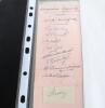 Sir Julian Cahn&rsquo;s team and tours 1930s. Two black ring binders, each with leather title label to spine, &lsquo;Sir Julien Cahn 1&rsquo; and &lsquo;... 2&rsquo;, comprising an excellent selection of original photographs and other ephemera relating to Cahn&rsquo;s team and tours. - 4