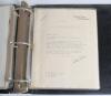 Sir Julian Cahn&rsquo;s team and tours 1930s. Two black ring binders, each with leather title label to spine, &lsquo;Sir Julien Cahn 1&rsquo; and &lsquo;... 2&rsquo;, comprising an excellent selection of original photographs and other ephemera relating to Cahn&rsquo;s team and tours. - 10