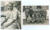 George Oswald Browning &lsquo;Gubby&rsquo; Allen. Middlesex, Cambridge University & England 1921-1950. Mono (restrike?) press photograph of Allen three quarter length wearing cricket attire, seated on the balcony at Lord&rsquo;s. Signed in blue ink to the photograph by All