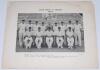 South Africa 1940s-1960s. Four large official team photographs, each laid to photographer&rsquo;s mount with printed titles and players&rsquo; names to mount borders. Three are &lsquo;South Africa versus England 1948-49&rsquo;, &lsquo;South Africa versus Australia 1949/50&rsquo;, and &lsquo;South