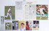 South Eastern county cricket 1980s-2010s. A selection of over one hundred original colour and mono press photographs, cuttings, player cards etc. covering Essex, Kent, Middlesex and Sussex. A good number of items signed including Lever, Pringle, Cook, Goo - 2