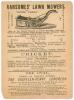 Australia tour to England 1882. &lsquo;Australians v. Gentlemen of England&rsquo;. Early original double sided scorecard for the match played at the Kennington Oval, 22nd June and following days... The scorecard with incomplete and pencil printed scores. The Gentleme - 2