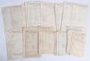 Surrey scorecards 1901-1939. A good selection of over sixty official Surrey scorecards for County Championship, tour, university and other matches played at Kennington Oval, the majority with complete printed and/ or handwritten scores. Includes tour matc