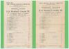 Frank Edward Woolley. Kent & England 1906-1938. Two official scorecards for charity matches between &lsquo;F.E. Woolley&rsquo;s County XI and XV of Tunbridge Wells & District&rsquo; played at Linden Park, Tunbridge Wells, 28th April 1928 and 27th April 1929, both with hand