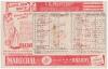 &lsquo;The Cricket Championship of India. The Ranji Trophy 1944-45&rsquo;. Official folding scorecard for the tournament Final, Holkar v Bombay, played at the Brabourne Stadium, Bombay, 4th- 9th March 1945. The scorecard with fully printed scores and facsimile signat