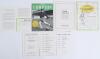Middlesex Benefits and Testimonials 1949-1964. Seven original Benefit and Testimonial brochures/ leaflets including an official Denis Compton benefit brochure 1949 with accompanying Benefit Fund leaflet, and additional souvenir brochures by Background Spo - 2