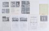 Warwickshire Benefits and Testimonials 1948-1964. Eight original official Benefit leaflets/ brochures for Eric Hollies 1948 (staple holes to one corner), Tiger Smith & Chicko Austin 1954 (two copies), Fred Gardner 1958, Bert Wolton 1959, Alan Townsend 196 - 2