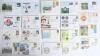 Cricket commemorative covers. A large selection of 119 commemorative covers covering Test matches, Lord&rsquo;s County Cup finals, tours, benefits etc. including the odd numbered limited edition. Each cover signed or multi-signed. Subjects include Lord&rsquo;s &lsquo;Trea