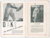 West Indies tour of England 1939. Official souvenir brochure for the West Indies tour of England. Edited by A.W. Simpson. Pictorial covers. The brochure signed in ink to the inside pen pictures by nine members of the West Indies touring party. - 2
