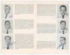 &lsquo;Cricketers from South Africa&rsquo; 1960. Official tour souvenir programme for the tour by Playfair edited by Gordon Ross. Signed in ink to pen pictures by fourteen playing members of the touring party. Signatures are McGlew (Captain), Goddard, Adcock, Carlste - 3