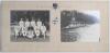 Rowing. &lsquo;King&rsquo;s College [Cambridge] 1st. May Boat 1933&rsquo;. Two large mono photographs, one of the King&rsquo;s College rowing team seated and standing in rows wearing blazers, the other of the crew on the water. The photographs laid down side by side to photograp