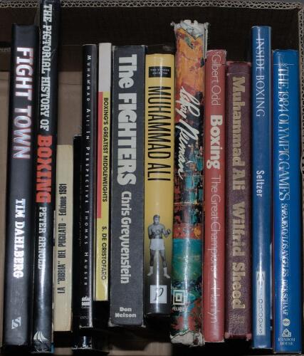 Boxing Books. Good selection of modern titles including some coffee table larger books, some biographies including many published in America, odd foreign language books etc. Books include &lsquo;Muhammad Ali in perspective&rsquo;. Thomas Hauser 1996, &lsquo;Lennox Lewis. A