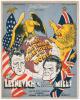 Gus Lesnovich v. Freddie Mills. 1948. Official programme for the Light-Heavyweight Championship of the World. Held at White City Stadium on 26th July 1948. Match results neatly annotated in ink to one page. Good/ very good condition.
