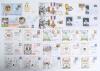 Signed football commemorative covers 1970s onwards. A good selection of forty four covers including a number of limited editions, each signed, the odd multi-signed. Includes covers for F.A. Cup Finals 1978, 1981 & 1982, League Cup Finals 1972, 1976 & 1977 - 2