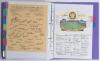 Football facsimile autograph sheets 1950s-1990s. Purple file comprising a large collection of over eighty facsimile official and unofficial autograph sheets of football clubs covering the English and Scottish football leagues. Clubs featured are Aberdeen, - 6