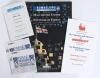 Manchester United v Nottingham Forest. League Cup Final 1992. Official programme for the Final played at Wembley Stadium, 12th April 1992, with two official tickets to the Banqueting Hall, accompanying table plan/ list of guests and &lsquo;Programme of Arrangem