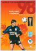 England v Georgia 1997. Official programme for the World Cup Qualifying Match played at Wembley Stadium 30th April 1997, with official match ticket for the Royal Box and car park ticket. Fourteen signatures to pages including Phil and Gary Neville, Jamie 