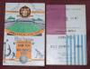 Aston Villa F.C. &lsquo;F.A. Cup Winners&rsquo; Season 1956/57. Almost complete run of twenty six away programmes for the season including League and Cup matches. Includes the semi-final and replay v West Bromwich Albion, the Final v Manchester United and the league 