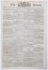 &lsquo;The Times&rsquo;. Original early four page broadsheet newspaper for 12th August 1789. Printed by R. Nutkins, Blackfriars, London. An amusing 33 line report on page 3 column 2 records &lsquo;On Wednesday last a match of cricket was played at Hackney, between the gent
