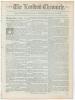 &lsquo;The London Chronicle&rsquo;. Original early eight page newspaper/ magazine for 9th- 11th August 1796. Sold by T. Wilke, Paternoster Row, London. Page 139 column 1 features an intriguing and amusing 23 line report on a cricket match. &lsquo;Tuesday a curious cricket 