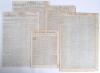 19th Century cricket. A collection of 107 original newspapers covering the period 1802 to 1894, a time when cricket&rsquo;s popularity was growing at home and overseas. The collection starts with twenty seven copies of the English Chronicle from 13th May to 30t