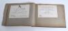 M.C.C. tour to India, Pakistan & Ceylon 1961/62. Photograph album/scrap book, compiled by Harold Dalton, masseur to the M.C.C. team on this tour. Contains itineraries, Christmas cards including one signed by Vijay Merchant,M.C.C. etc, photographs of the t - 2