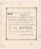 Albert Craig &lsquo;The Surrey Poet&rsquo;. &lsquo;Welcome Home Again&rsquo;. Original poem in three stanzas by Albert Craig printed on plain page welcoming the start of the new cricket season and the impending Australian tour to England. To the verso is an advertisement for F.H - 2