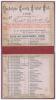 Yorkshire C.C.C. 1888. Official small folding &lsquo;Committee Member&rsquo;s Ticket&rsquo; and fixture list issued to &lsquo;Rich&rsquo;d. Gillott&rsquo;. Maroon leather covers with gilt titles &lsquo;Yorkshire County Cricket Club 1888&rsquo; to front and &lsquo;Committee Member&rsquo;s Ticket&rsquo; to rear. The ticke - 2