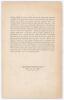 &lsquo;Sussex County Cricket Club. Bazaar Souvenir, Sussex Cricket Historical Sketch&rsquo;. Alfred D. Taylor. The Sussex Bazaar Committee 1904. Pictorial front wrapper. Wrappers cleanly detached otherwise in good condition. A scarcer A.D. Taylor publication - 2