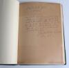&lsquo;Rare Cricket Letters and Photographs. Ex-Neville Weston 1938&rsquo;. Half morocco leather green scrapbook compiled by Weston on the collector Charles Pratt Green. This album appears to have been one of Weston&rsquo;s scrapbooks with the binding put on by a later own - 6