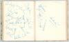 Test and County cricketers autographs 1990&rsquo;s. A hardback book signed by over 700 players and officials from all eighteen county teams, the two Universities, Oxford and Cambridge, test teams, West Indies, Pakistan, India, South Africa, Australia 1993, West - 2