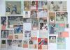 Sri Lanka cricketers 1970s-2020s. A large selection of over one hundred and thirty signatures of international Sri Lankan cricketers signed to plain cards of various sizes or on pieces laid down with accompanying cutting image of the featured player. From - 2