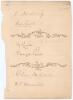 Australian Test players 1902-1905. Album page nicely signed in black ink signed to both sides of the page by seven Australian Test cricketers and three others. Four Australian signatures to one side of Joe Darling (34 Tests 1894-1905), Hugh Trumble (32 Te