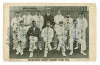 &lsquo;Derbyshire County Cricket Club 1904&rsquo;. Original printed mono postcard of team, standing and seated in rows. Title to lower border. Signed in ink by ten of the players featured and in addition by two players not on the image. Signatures are Ashcroft (Cpt),