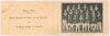 Alfred Percy &lsquo;Tich&rsquo; Freeman. Kent & England. 1914-1936. Official M.C.C. Christmas card from the M.C.C. tour of Australia 1928/29. Signed in ink to the inside by Freeman. Decorative covers in M.C.C. colours. Staining and age toning, otherwise in good condi - 2