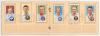 Australian Tour of England 1938. A complete set of fifty Players &lsquo;Cricketers 1938&rsquo; cigarette cards in original album. Nineteen of the players have signed in ink over their respective cards in the album including all sixteen of the Australian tourists. Sig