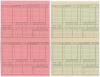 Pakistan tour to India 1960/61. Two original folding scorecards for the fourth Test, India v Pakistan, at Madras, 13th- 18th January 1961. Both scorecards produced by Supreme Sports for Caltex (India) Ltd. of Madras, each featuring a cricket quiz to the f - 2